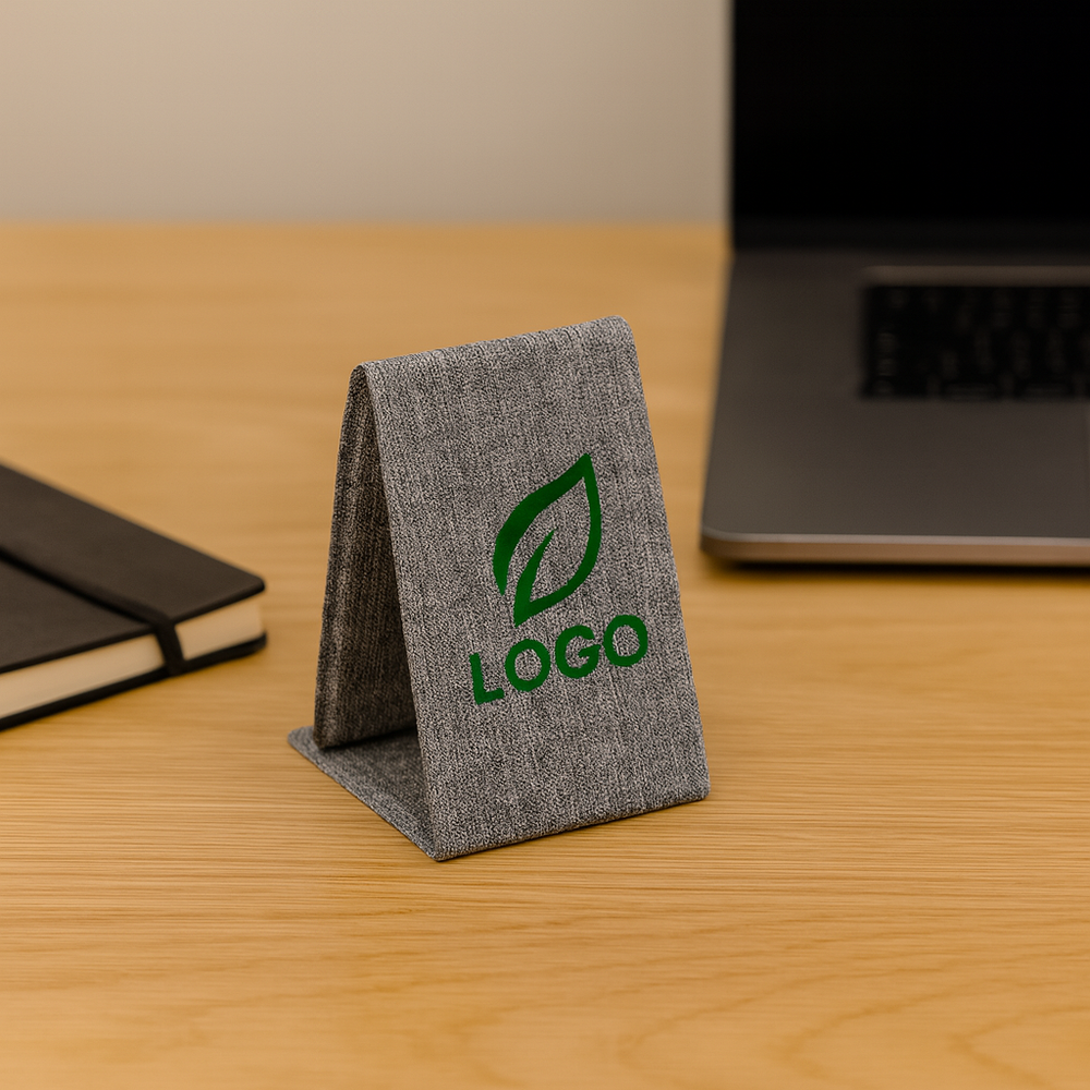 support_de_telephone_pliable_eco-concu_logo_ambiance