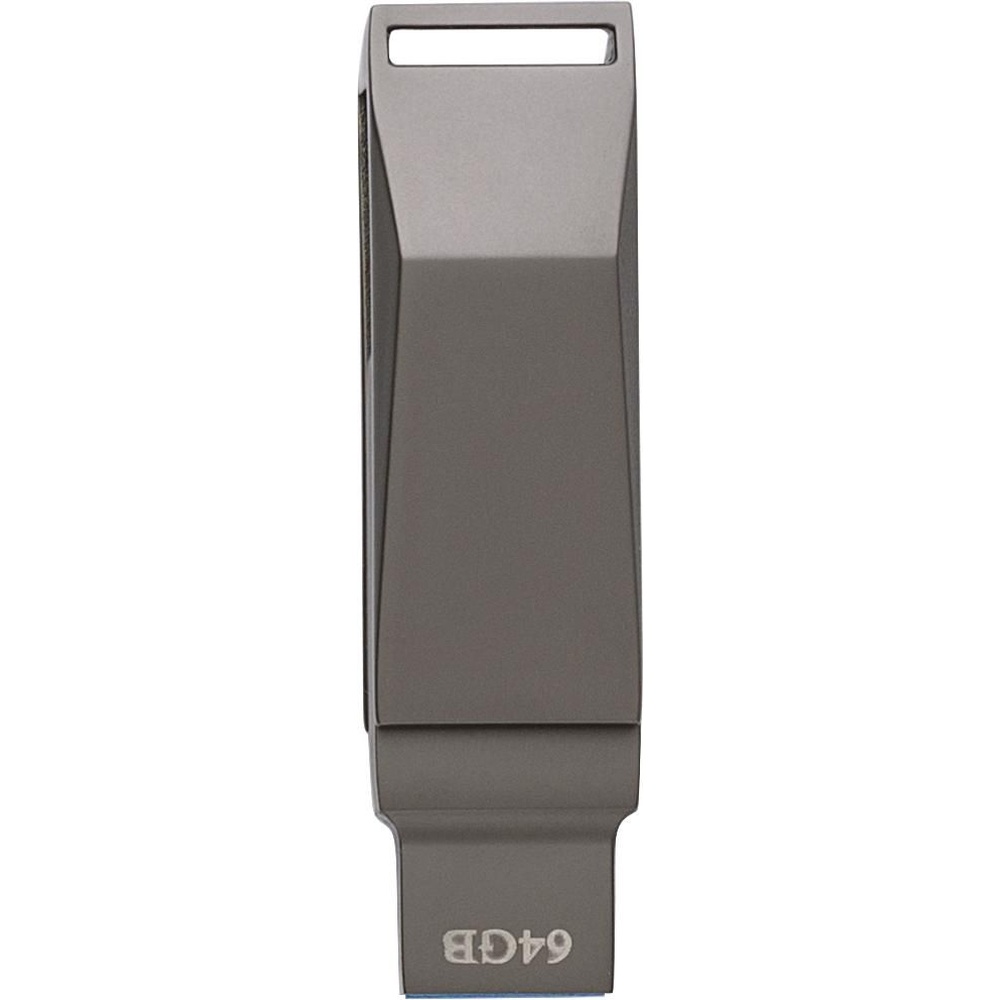 cle_usb_twist_64Go_metal_mat_gun_metal