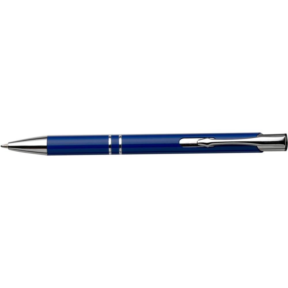 stylo_bille_aluminium_satine_bleu_cobalt
