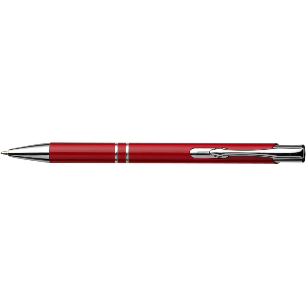 stylo_bille_aluminium_satine_rouge