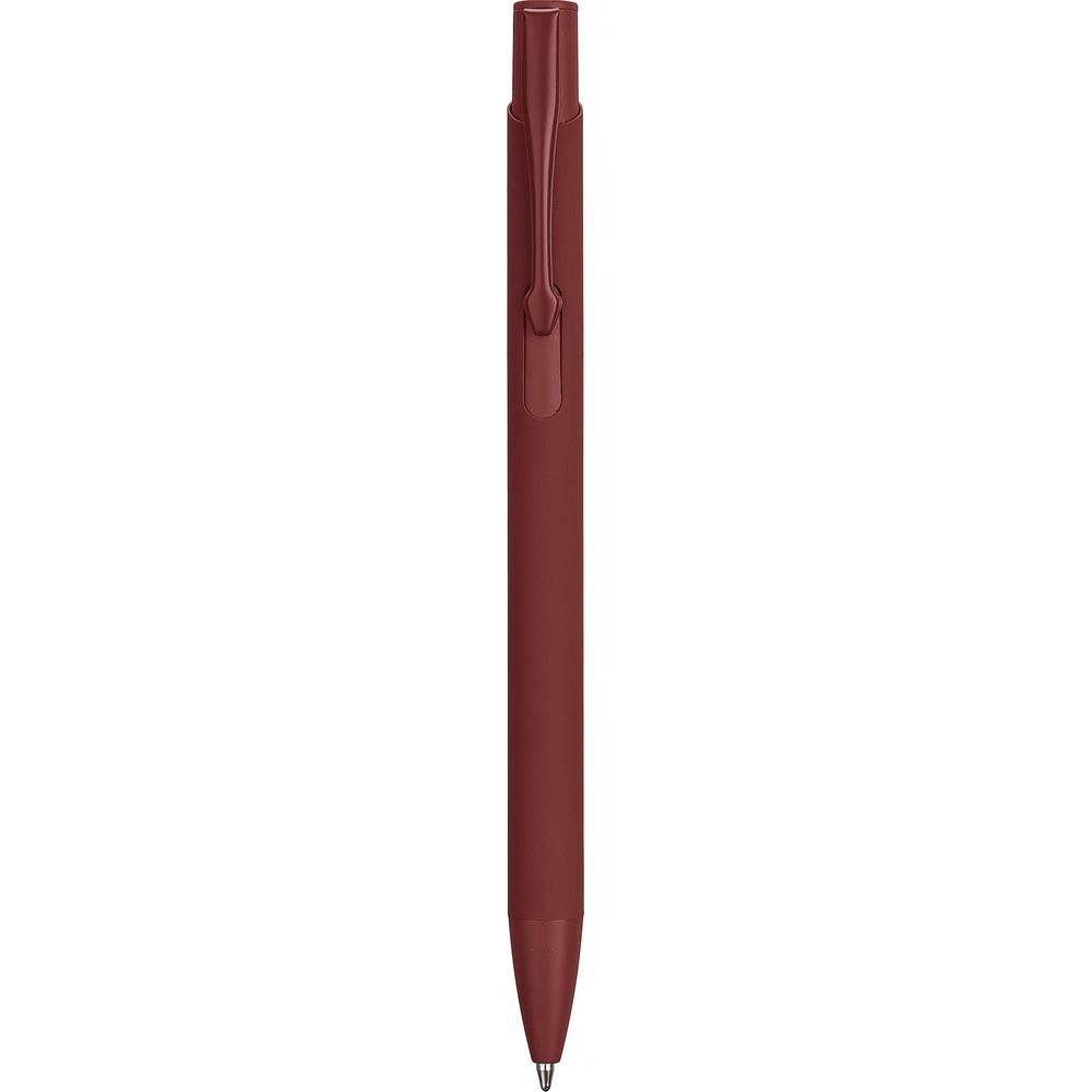 stylo_aluminium_recycle_soft_touch_rouge