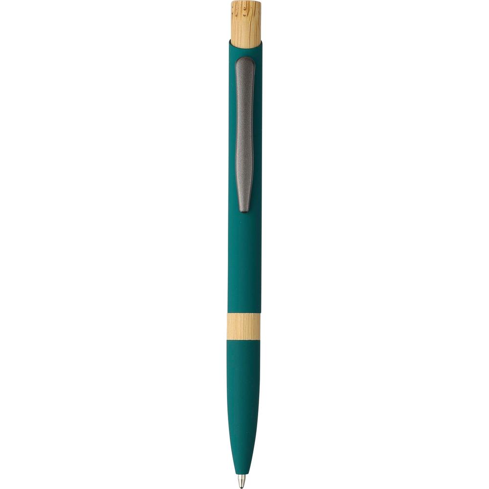 stylo_aluminium_recycle_bague_bambou_vert