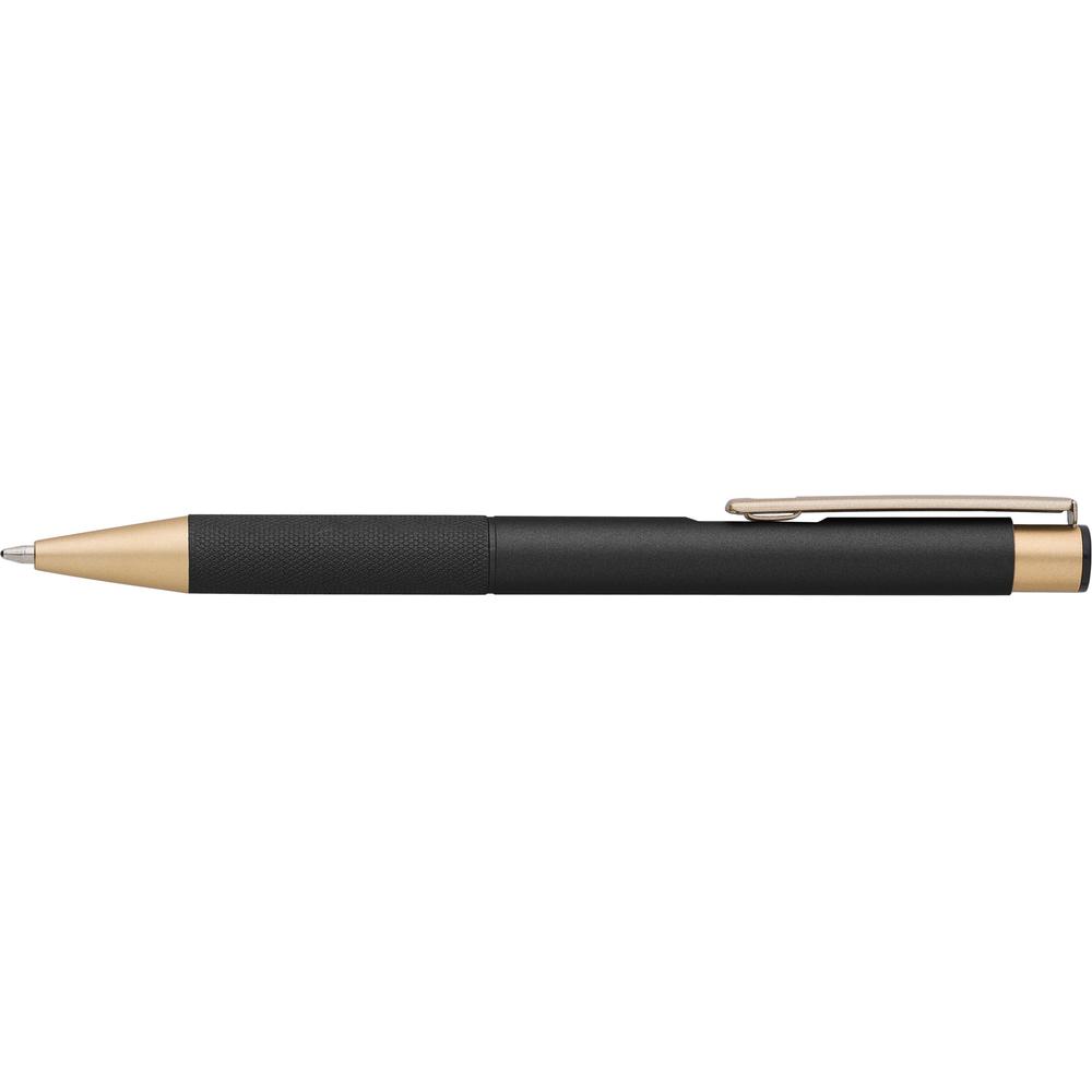 stylo_aluminium_mat_clip_acier_noir