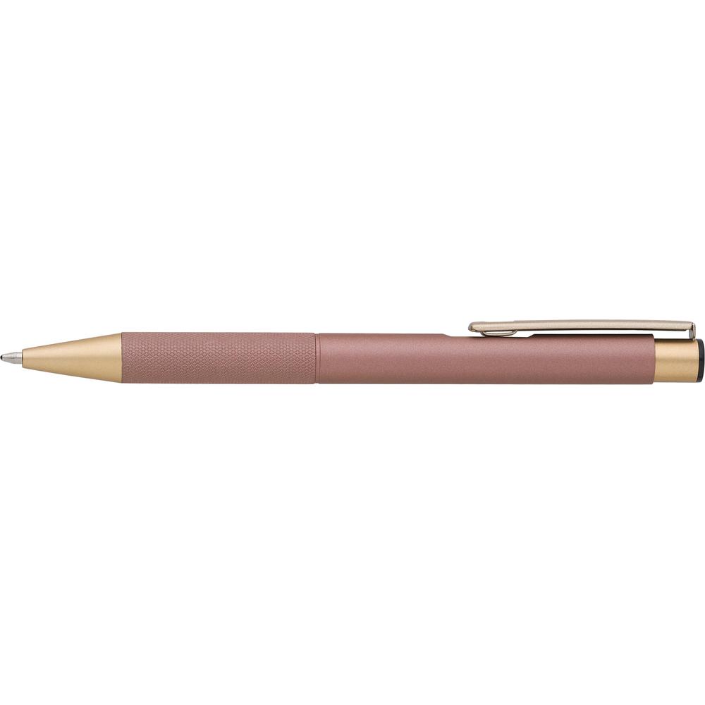 stylo_aluminium_mat_clip_acier_rose