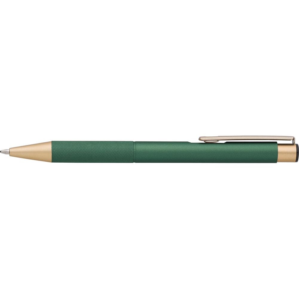stylo_aluminium_mat_clip_acier_vert