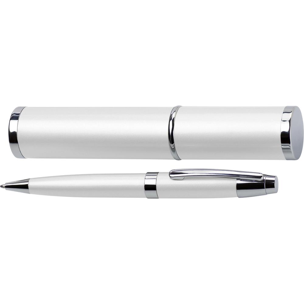 stylo_bille_metal_avec_tube_aluminium_blanc