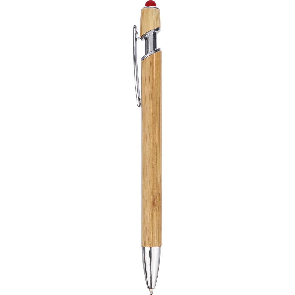 stylo_bambou_tactile_clip_metal_rouge
