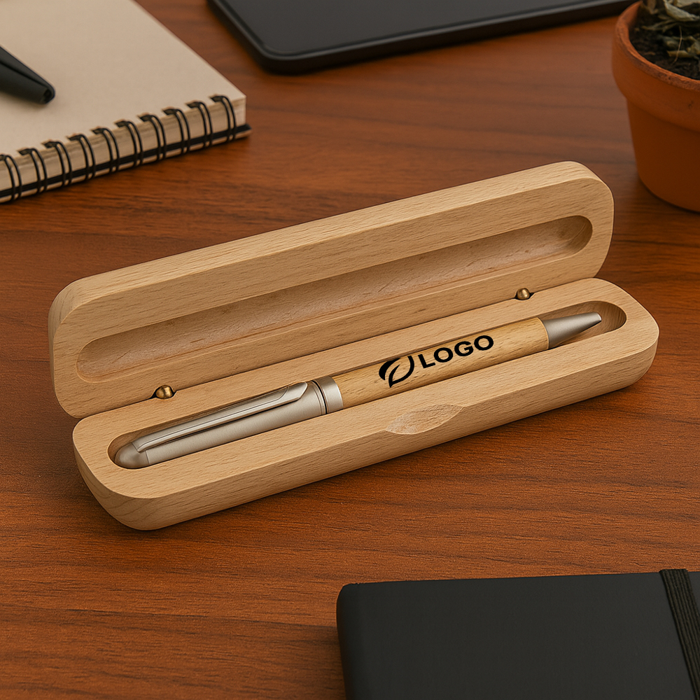coffret_stylo_bille_hetre_logo_ambiance