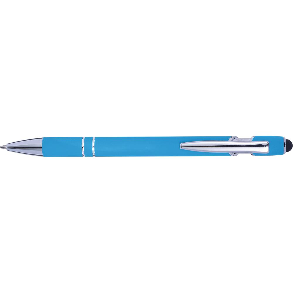 stylo_metal_gomme_tactile_bleu_clair