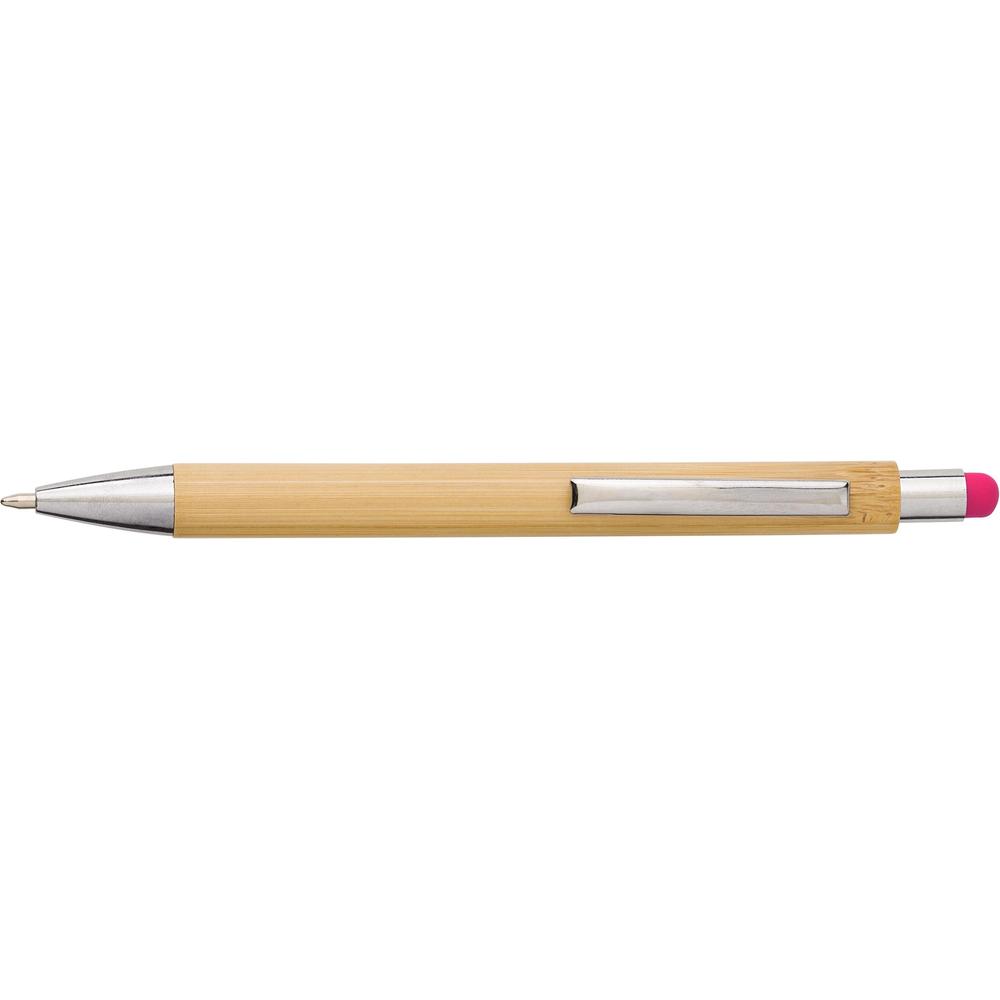 stylo_bambou_tactile_rose