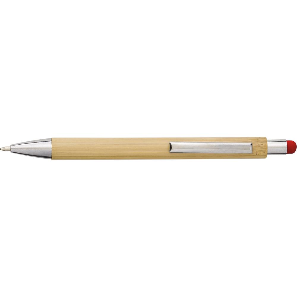 stylo_bambou_tactile_rouge