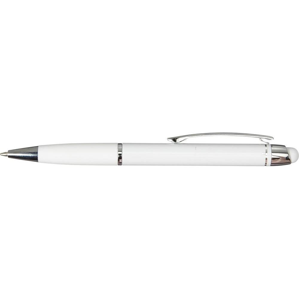 stylo_aluminium_gomme_blanc_cote