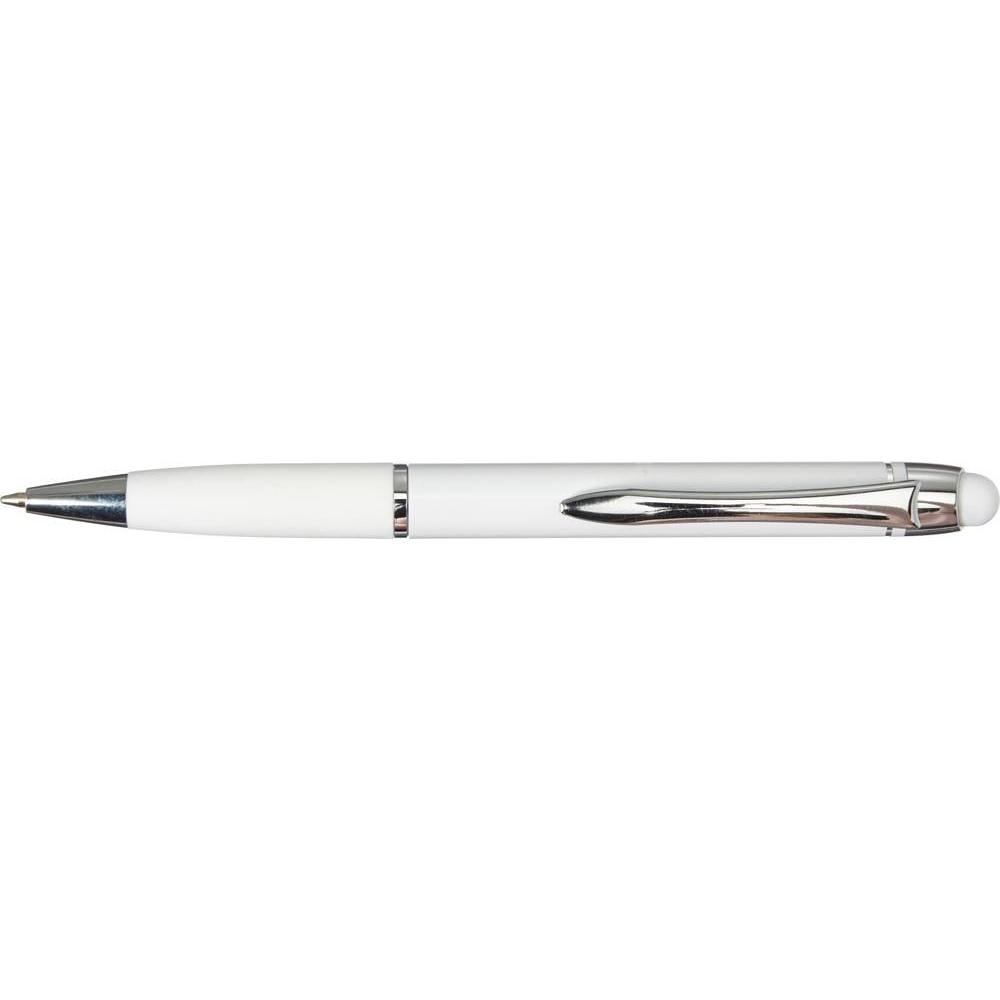 stylo_aluminium_gomme_blanc_dessus