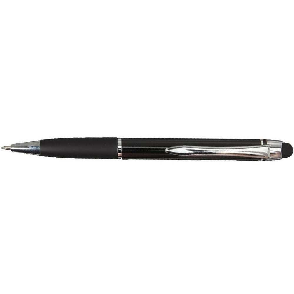 stylo_aluminium_gomme_noir_dessus