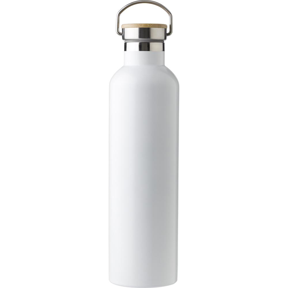 bouteille_inox_1L_avec_bouchon_bambou_blanc