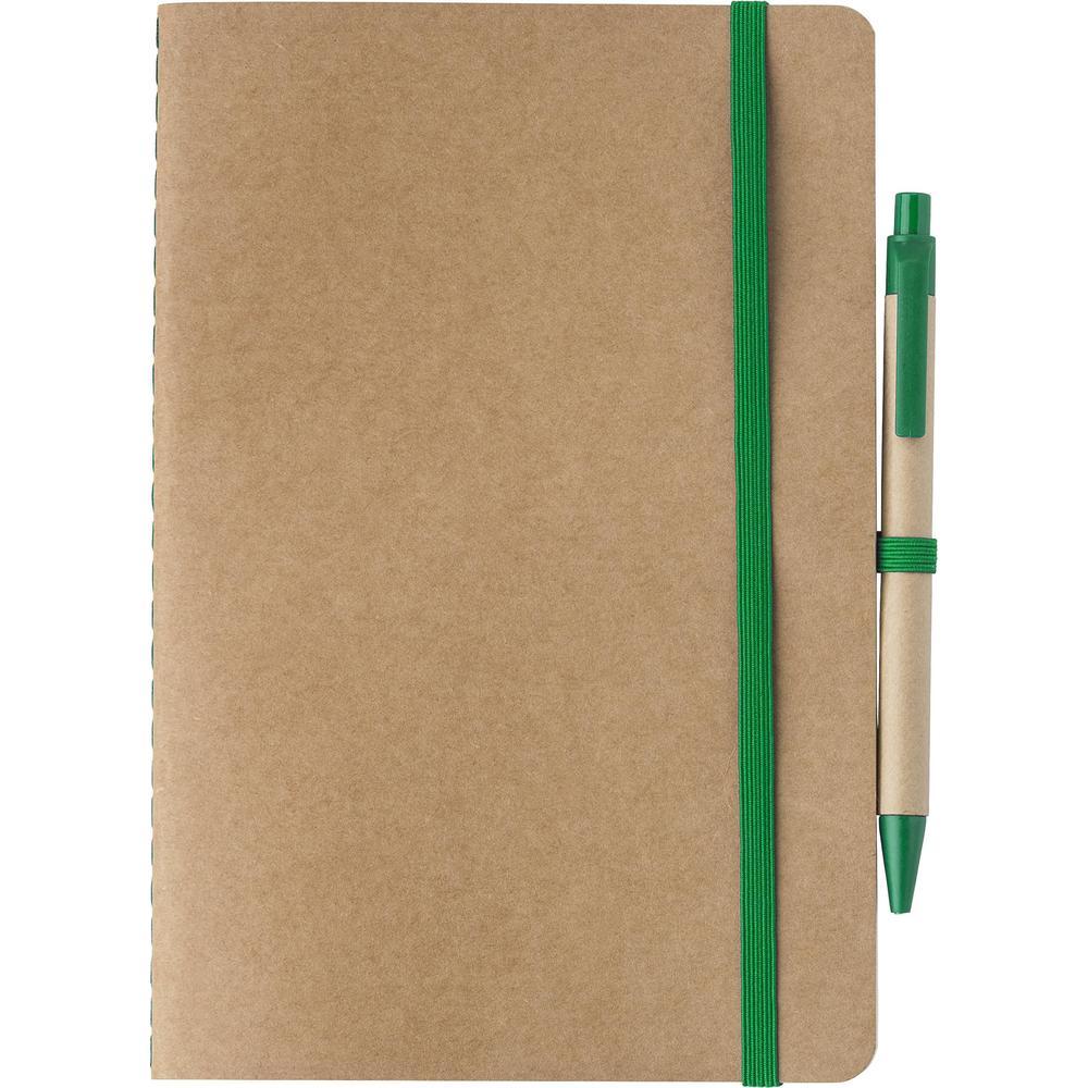 carnet_a5_recycle_avec_stylo_vert