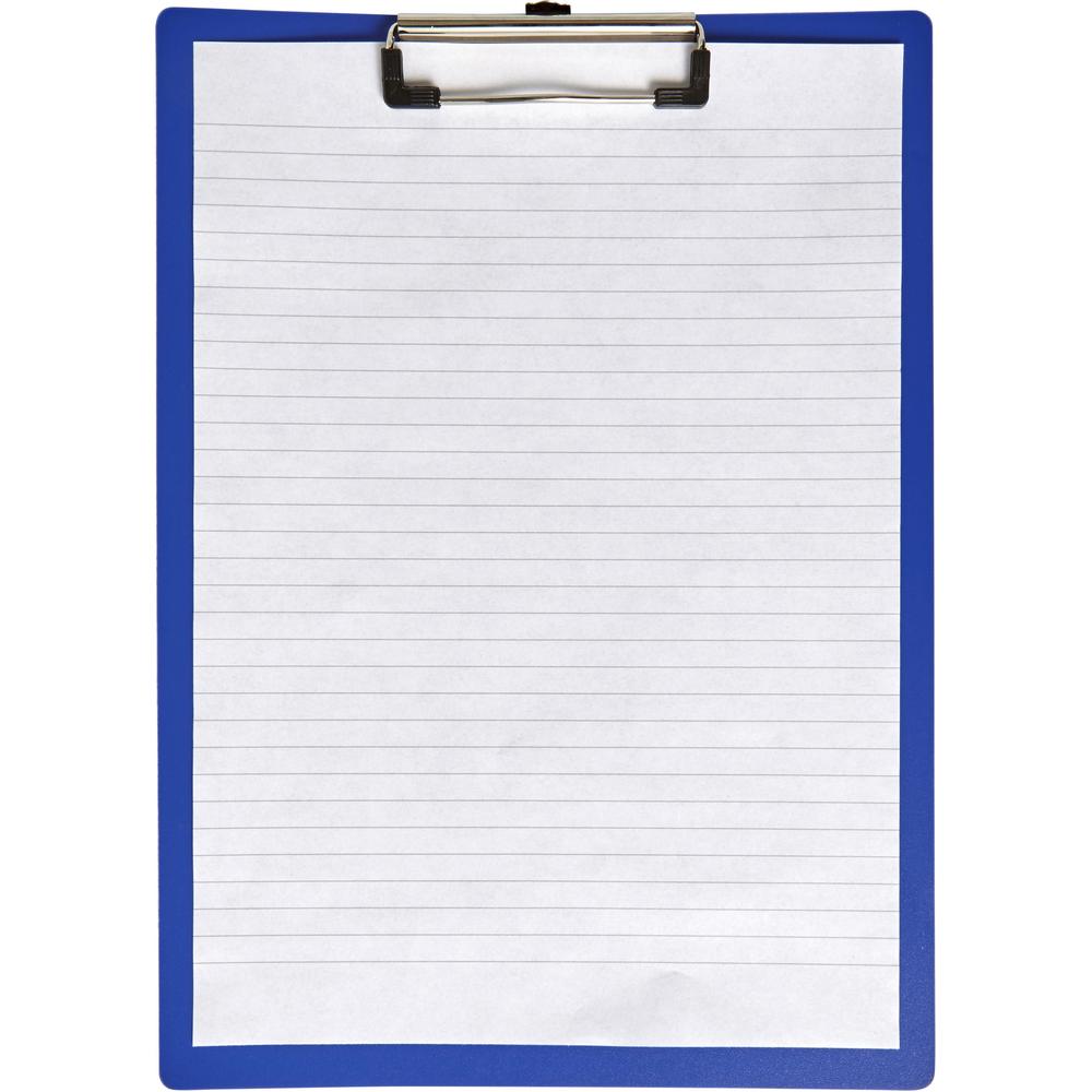 porte_bloc_A4_plastique_rigide_avec_papier
