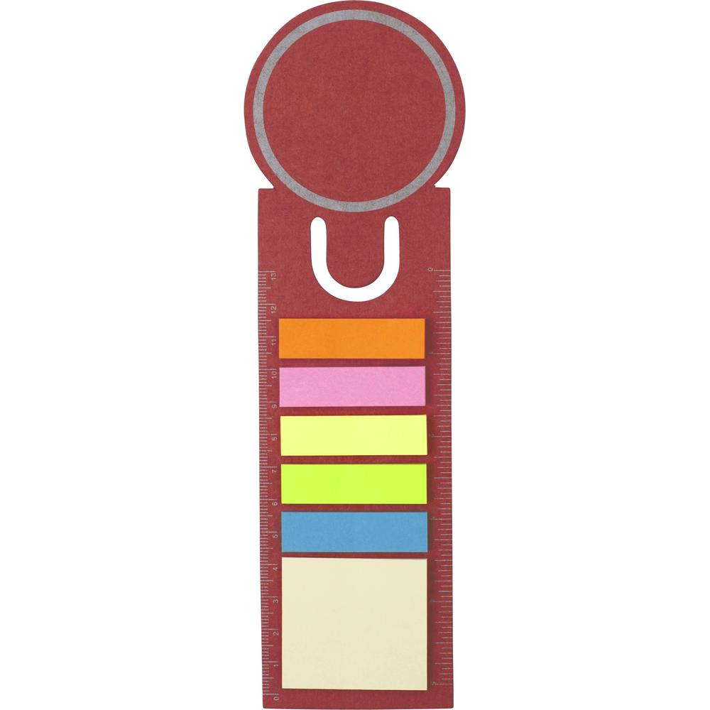 set_marque_pages_notes_repositionnables_rouge