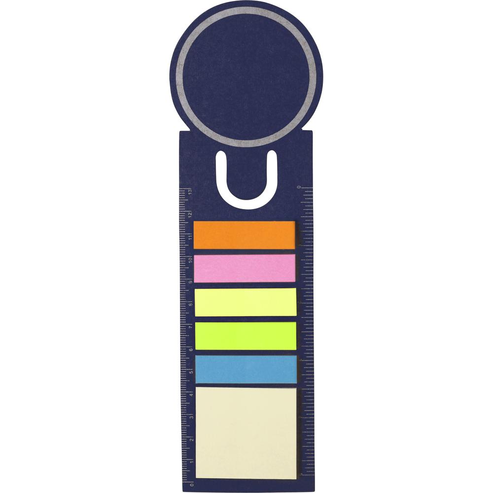 set_marque_pages_notes_repositionnables_bleu