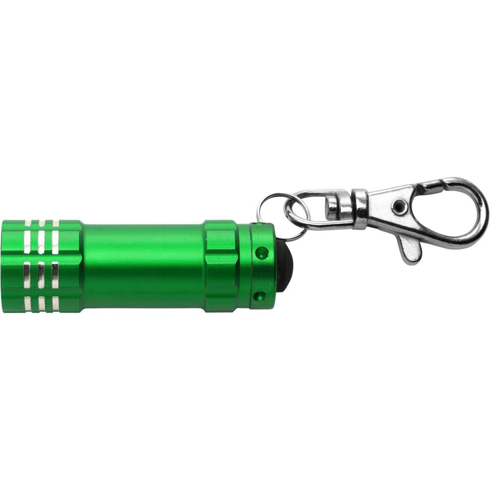 porte-cles_torche_LED_metal_robuste_vert
