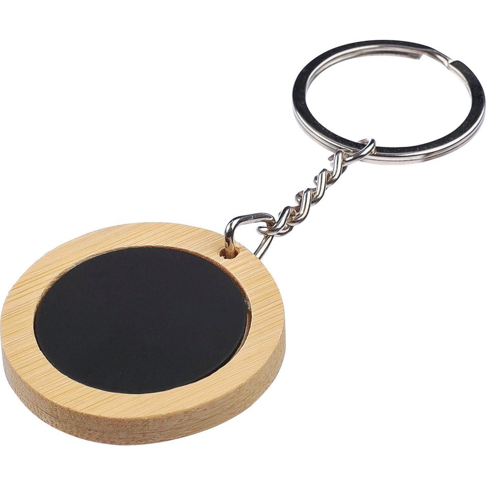 porte-cles_rond_bambou_acier_