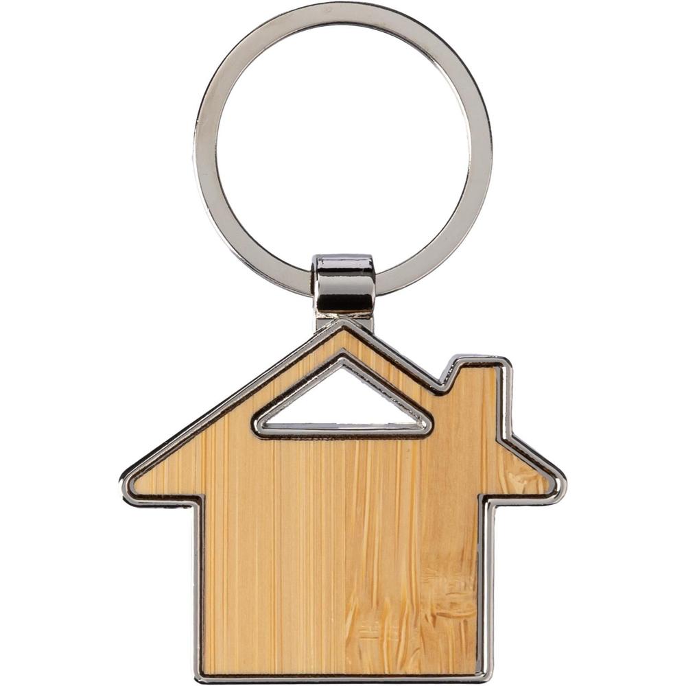 porte-cles_maison_zinc_bambou_avant