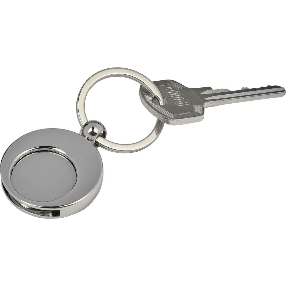 porte-cles_metal_jeton_caddie_integre_clé