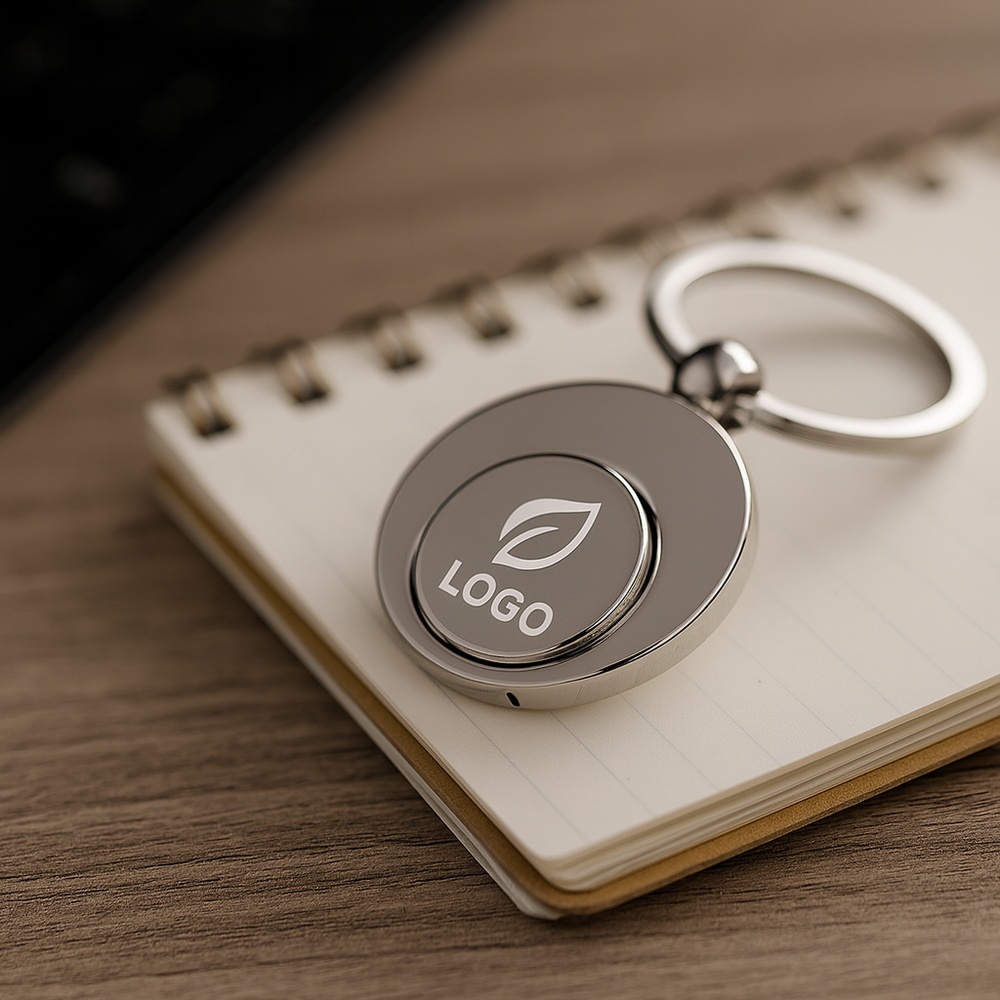 porte-cles_metal_jeton_caddie_integre_logo_ambiance