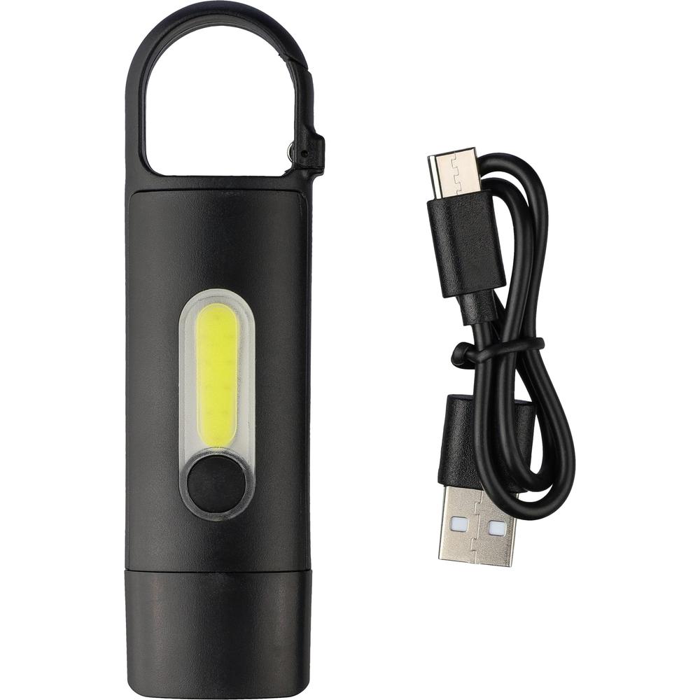 mini_lampe_ABS_recycle_avec_mousqueton_cable