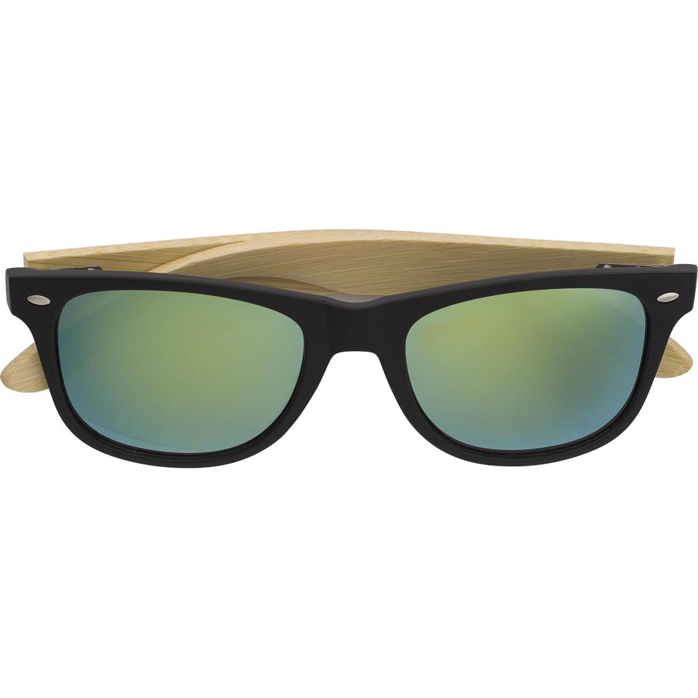 lunettes_de_soleil_bambou_fonce_jaune