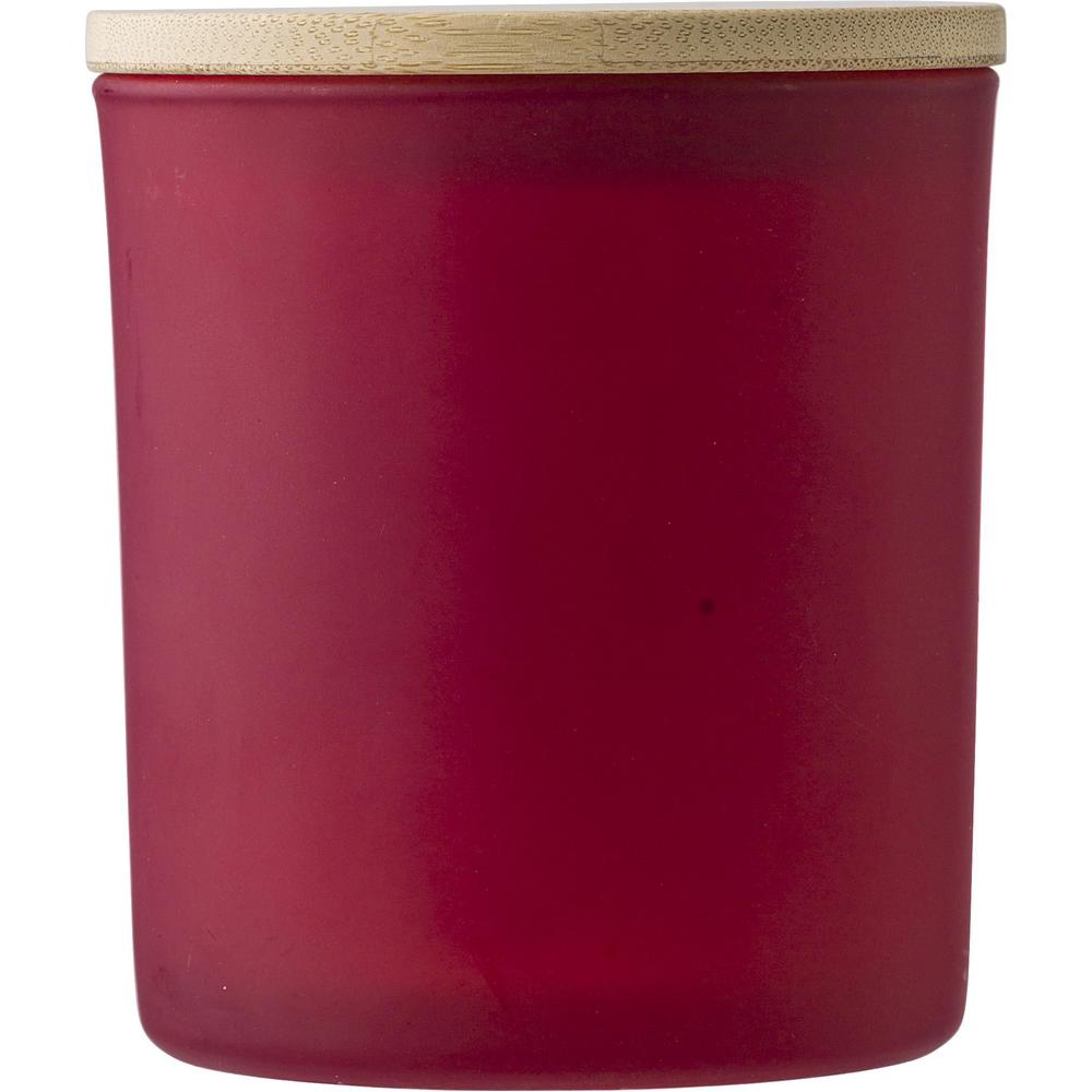 bougie_verre_couvercle_bambou_33h_rouge