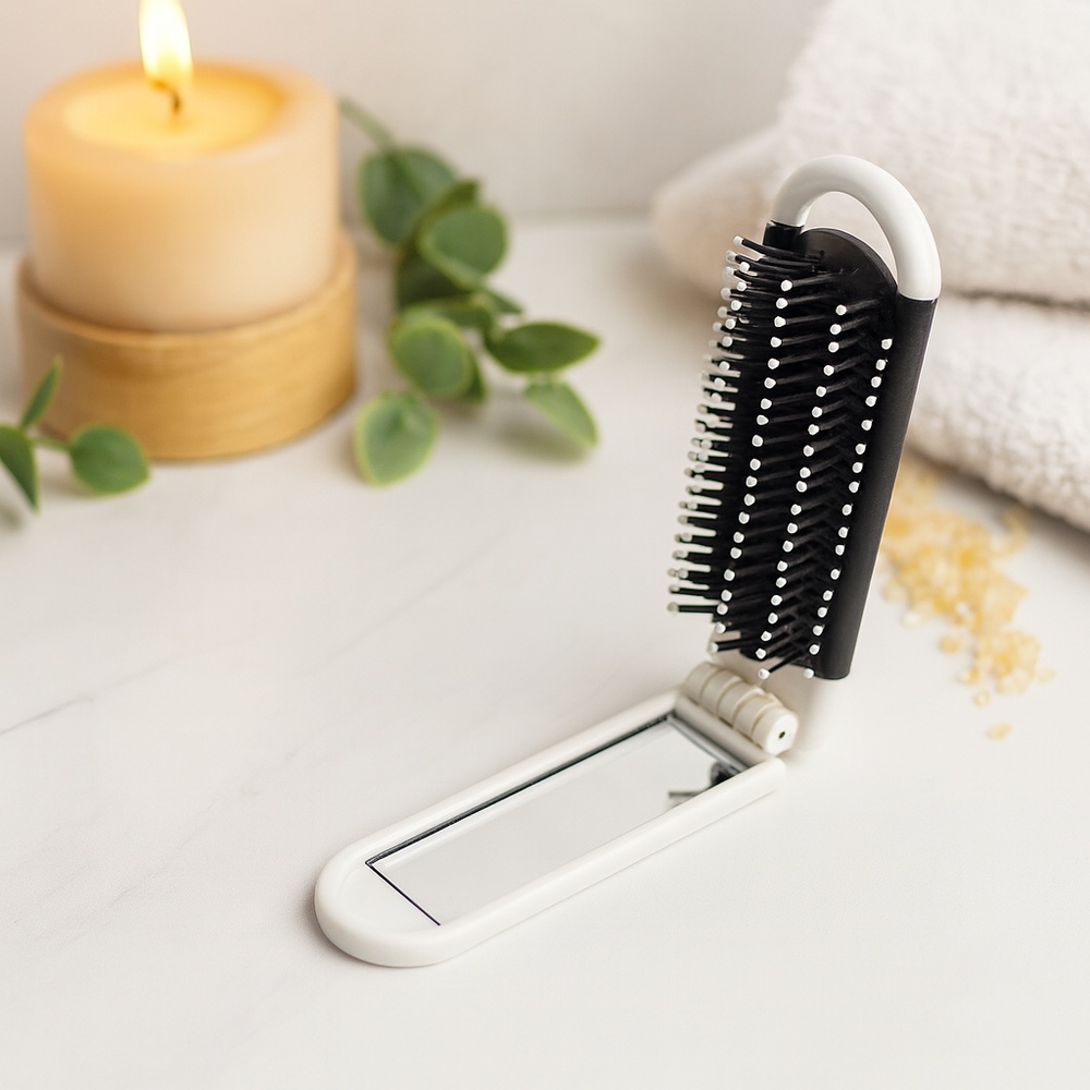 brosse_a_cheveux_pliable_avec_miroir_integre_ambiance
