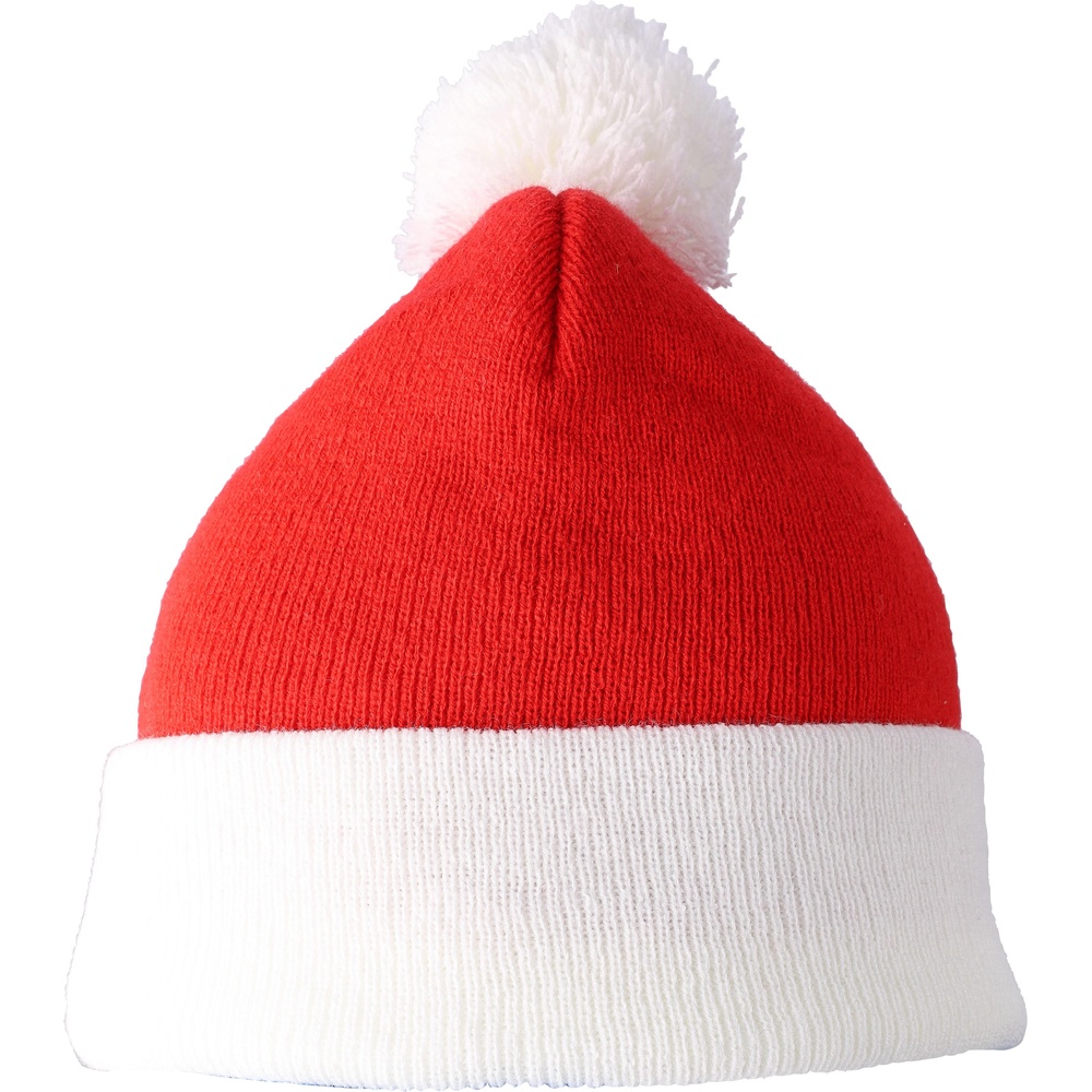 bonnet_de_Noel_tricote_avec_pompon_cote