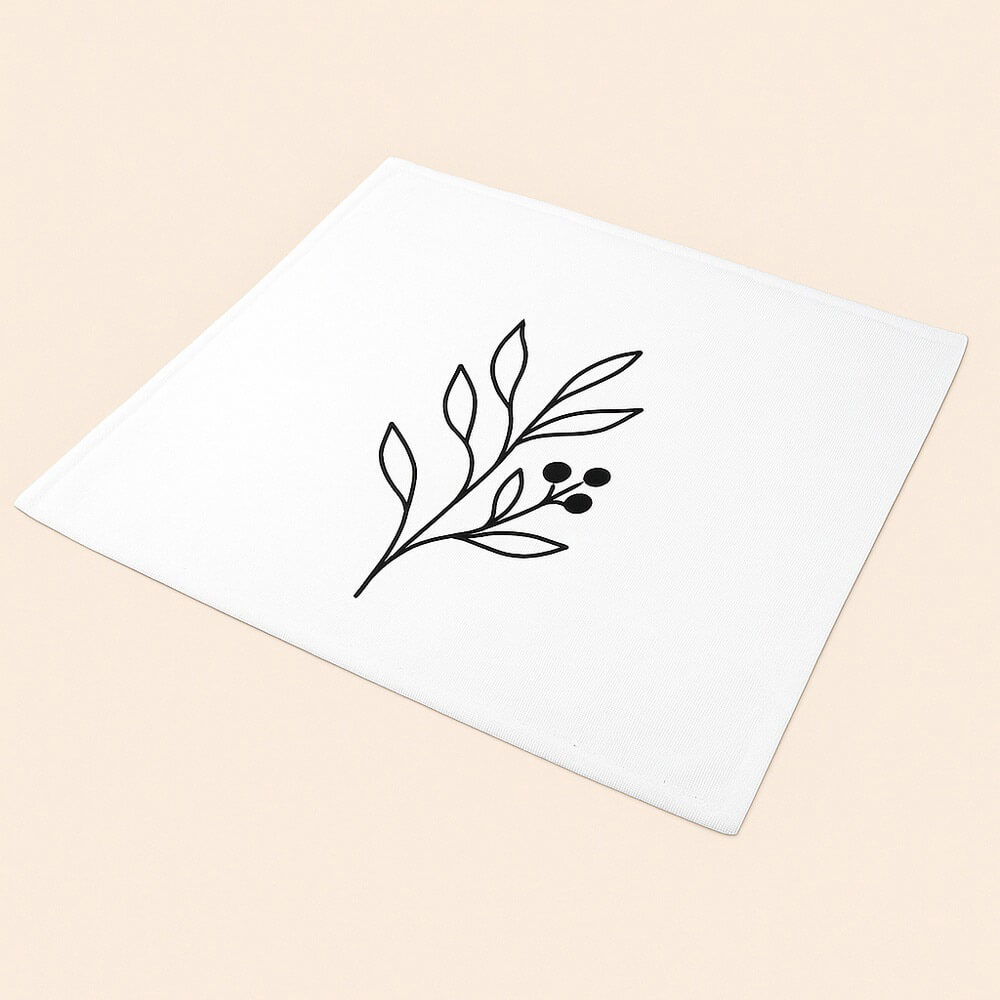 serviette_de_table_textile_personnalisee_beige