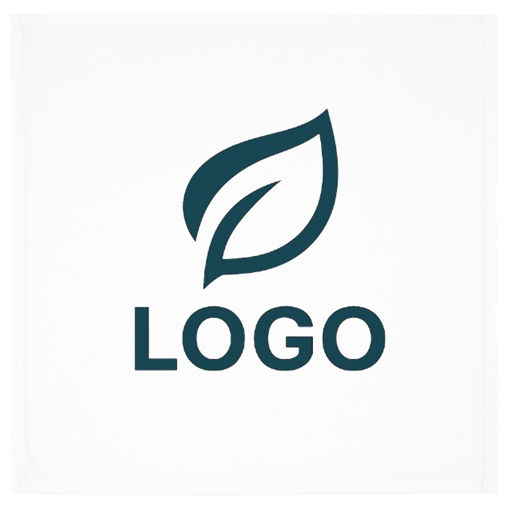 serviette_de_table_textile_personnalisee_face_logo