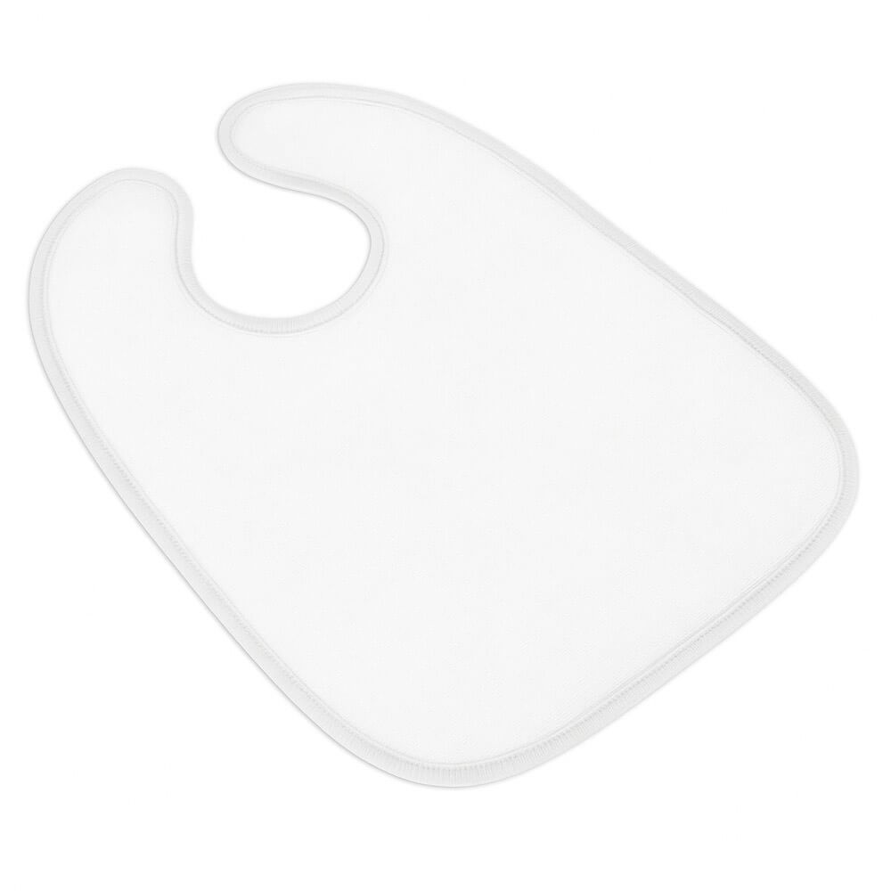 bavoir_bebe_personnalisable_eponge_douce_blanc