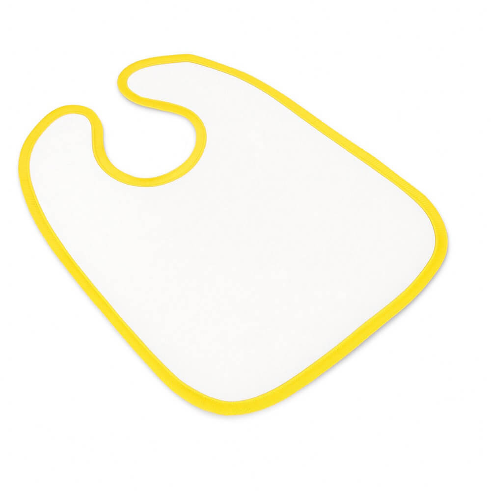 bavoir_bebe_personnalisable_eponge_douce_jaune