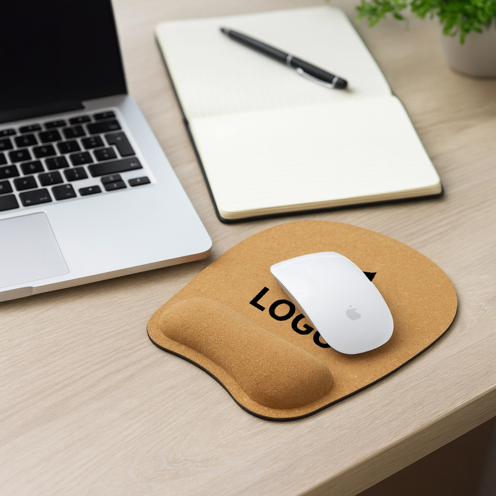 tapis-souris-liege-repose-poignet-logo-ambiance