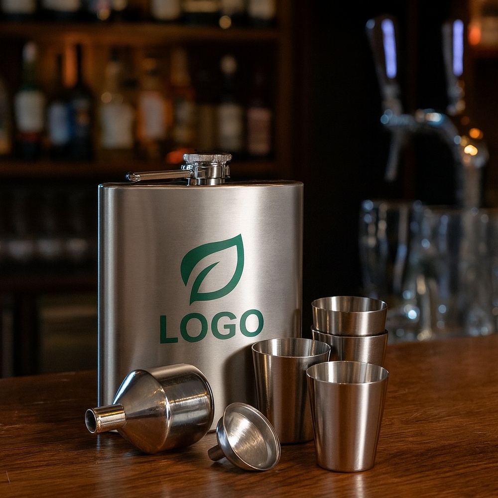 set-flasque-verres-acier-inoxydable-logo-ambiance