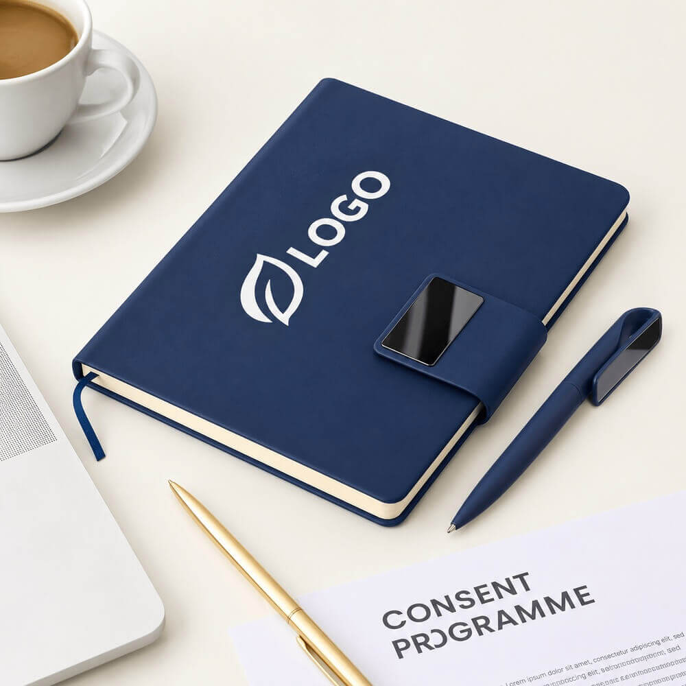 coffret-elegant-stylo-carnet-recycles-logo-ambiance