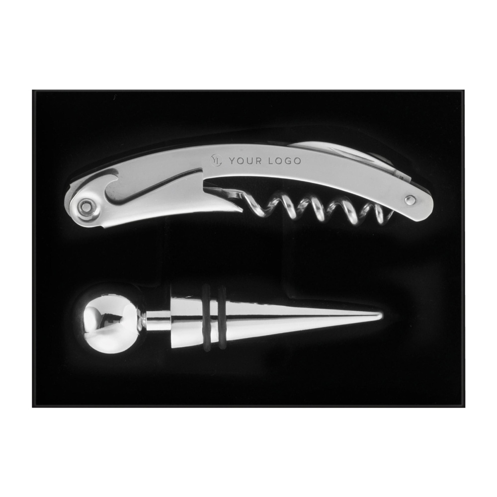 set_a_vin_metal_2_pieces_design_compact_logo_