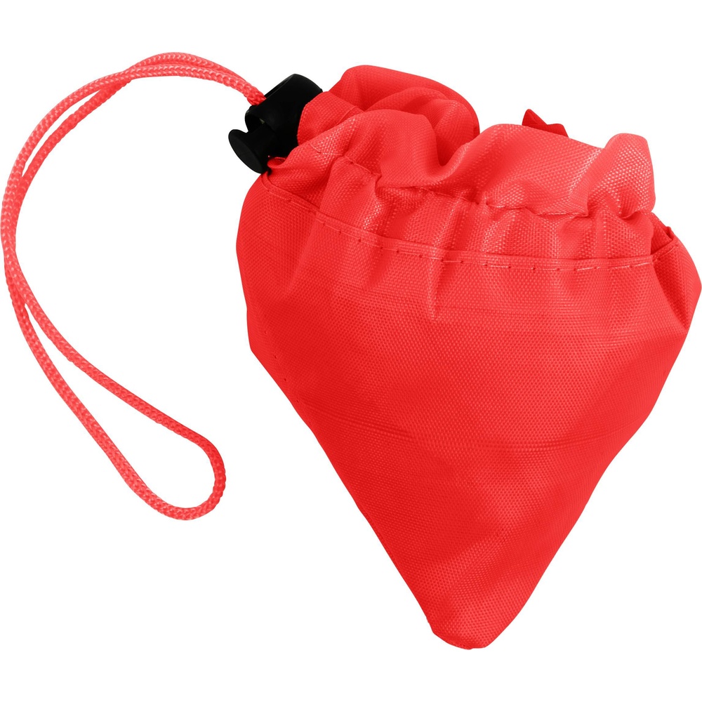 sac_shopping_pliable_polyester_avec_etui_integre_rouge