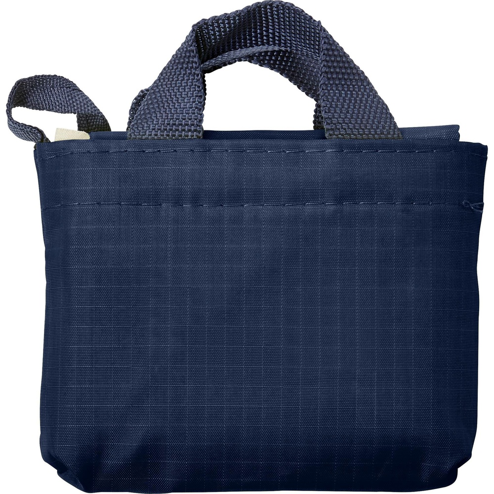sac_shopping_pliable_polyester_ribstop_avec_etui_bleu