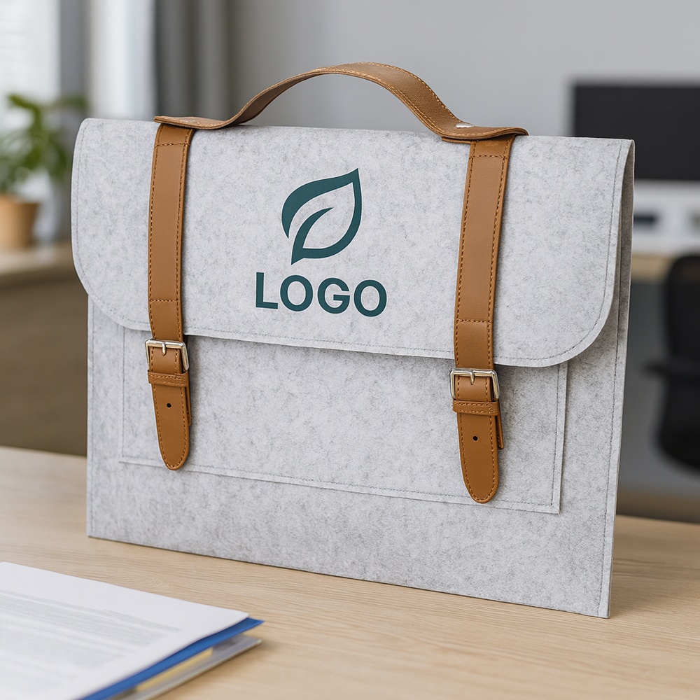 sacoche_elegante_feutre_rpet_avec_poignees_PU_logo_ambiance