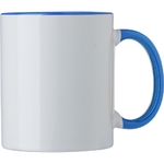 mug-ceramique-bicolore-300ml-avec-boite-cadeau-bleu