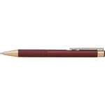 stylo_aluminium_mat_clip_acier_bordeaux
