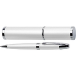 stylo_bille_metal_avec_tube_aluminium_blanc