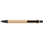 stylo_bille_bambou_clip_metal_noir
