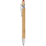 stylo_bambou_tactile_clip_metal_rouge