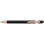 stylo_bille_aluminium_tactile_cuivre_noir